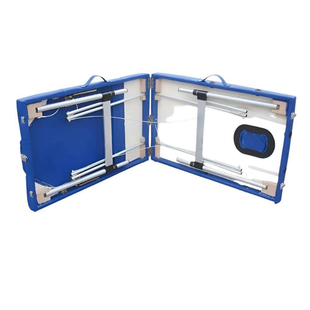 Table de massage pliante en aluminium – 186 x 60 cm –